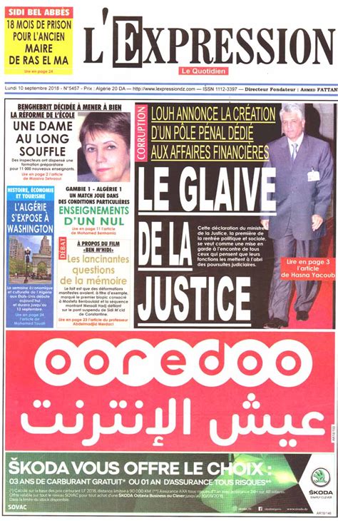 journal algérien en français